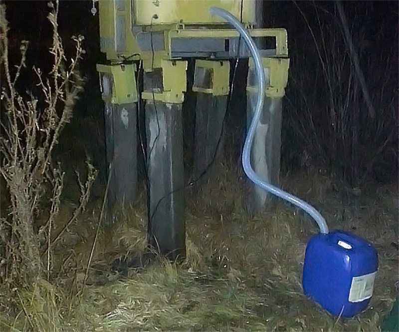 У Монастирищі лютує банда трансформаторних мародерів
